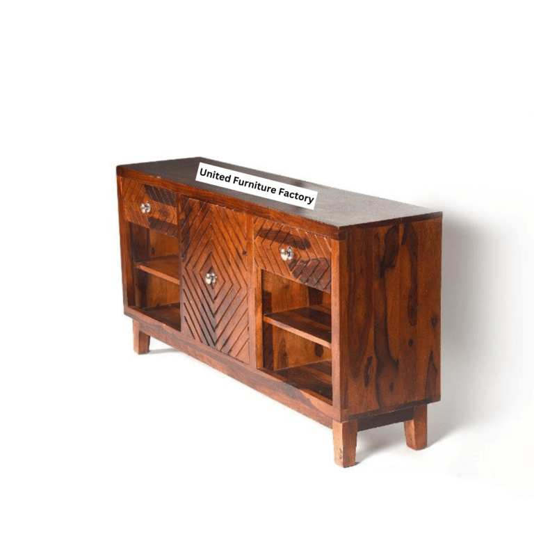 Sheesham Wood Sangh Credenza