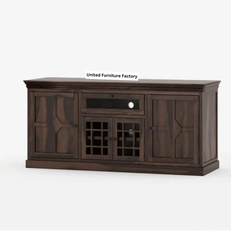 ABAY SOLID WOOD TV STAND