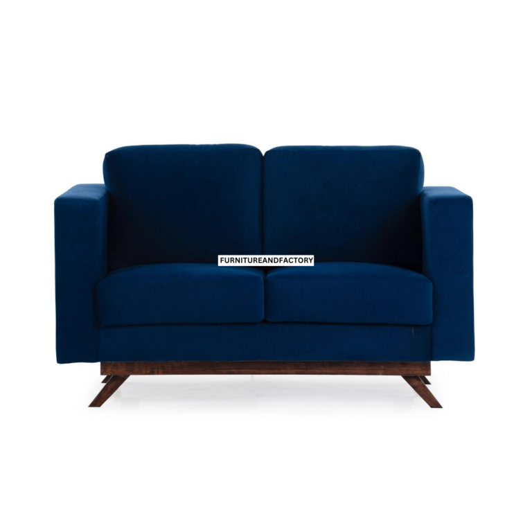 Brio Corduroy |2 Seater Sofa in Midnight Blue